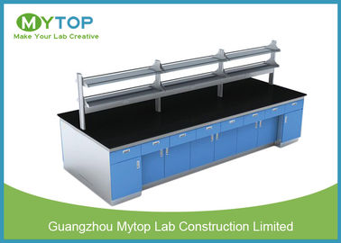 Modern Modular Science Metal Laboratory Furniture With Full Grounded Cabinet